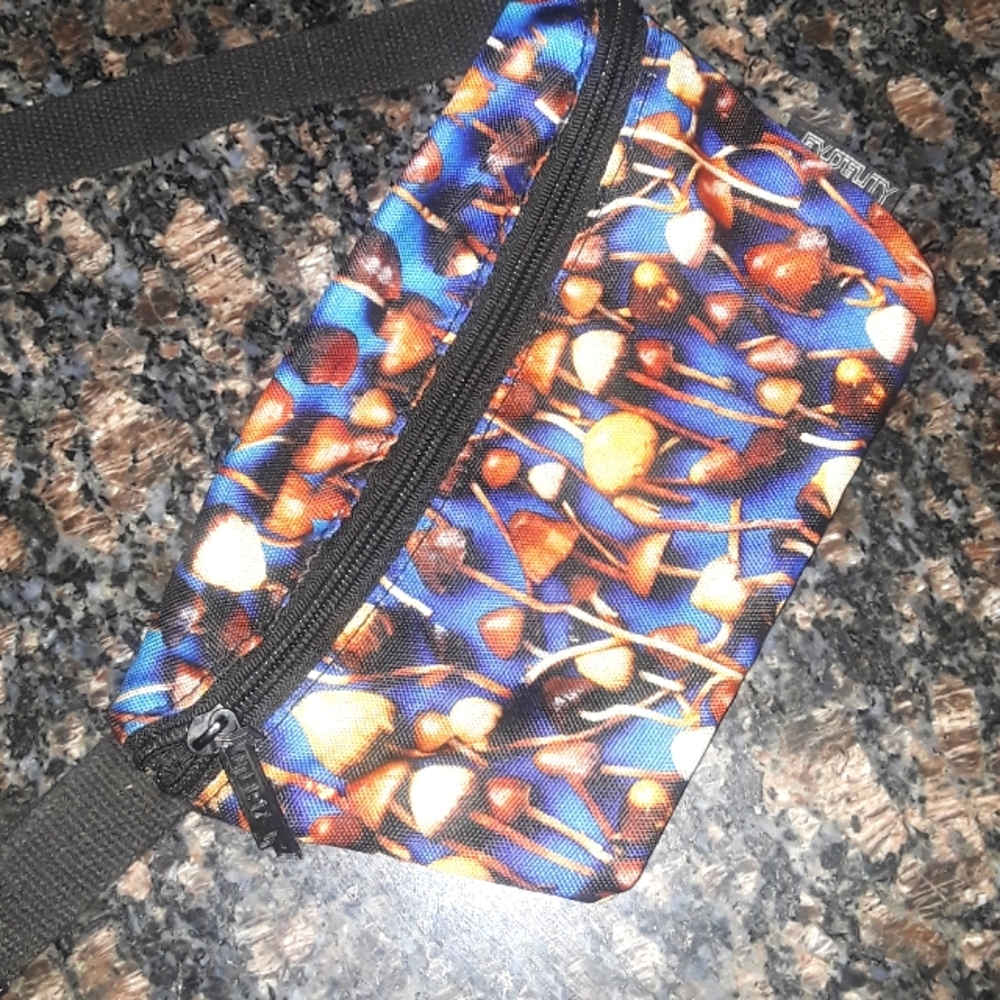 Fydelity Magic Mushroom Fanny Pack Crossbody Bag